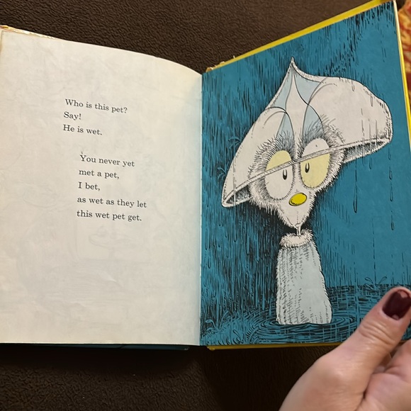 One fish two fish red fish blue fish hardback book by Dr Seuss - Picture 5 of 5